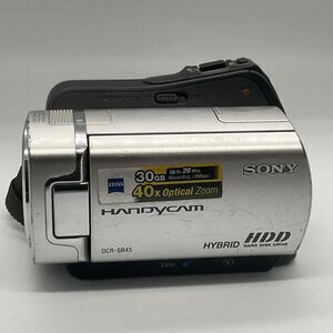 SONY DCR-SR45 Handycam Digital Video Camera Camcorder 40x Parts Only Not Working